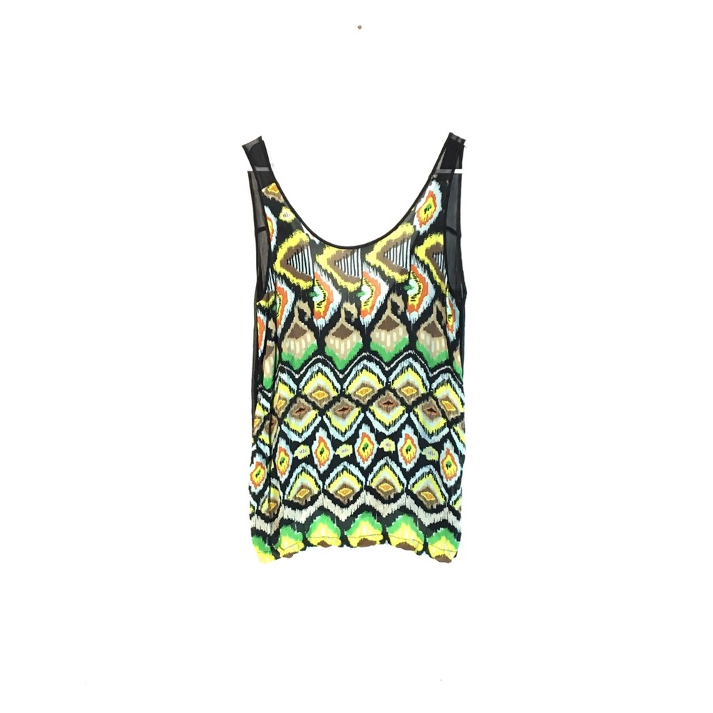 Sam & Lavi Sleeveless Ikat Top